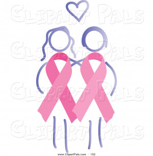 ... of a Couple of Breast Cancer Survivors with Awareness Ribbon Bodies