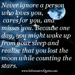 Count every star but never lose sight of the moon.