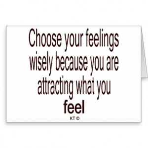 Quote for law of attraction card