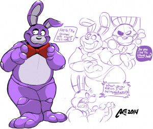 datriggs:Fanart - FNAF Bonnie BunnyFor as much as I’ve been seeing ...