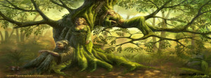 Pagan life tree Facebook Cover