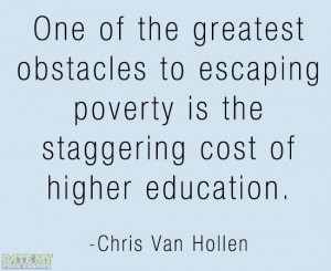 One of the greatest obstacles to escaping poverty is the staggering ...