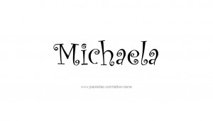 Michaela Name Designs