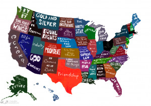 In Mottos We Trust? United Statements of America (StrangeMaps)