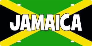 Jamaican Flag with Text License Plate, Jamaican Flag with Text License ...