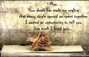 Sad Quotes About Losing A Parent ~ Death Messages | WishesMessages.