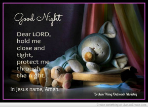 Good Night Prayer