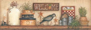 Welcome by artist Mary Anne June