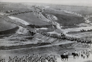 ... troops on the march during the Russo-Japanese War, Manchuria, 1904-05