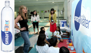... For Healthy Kids Smartwater Water Bottle Celebrity Jennifer Aniston