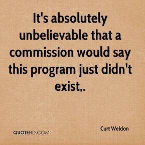 More Curt Weldon Quotes