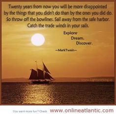 quotes about sail away the safe hardor more best love quotes ...