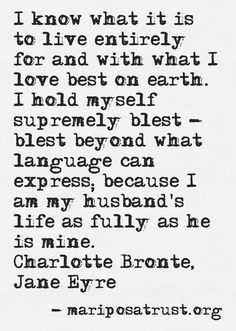 Bronte #Quote #Romance #True - Married to my soul mate x More
