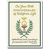 Religious Profession of Vows Anniversary Cards