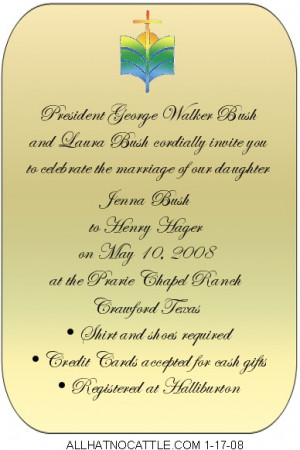 Jenna Bush sets date for non-White House wedding