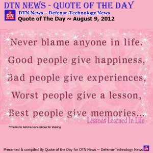 Quote The Day August Quotes