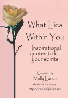 What Lies Within You; Inspirational Quotes to Lift cover