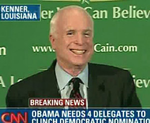 ... are giving competing explanation for why McCain's speech sucked