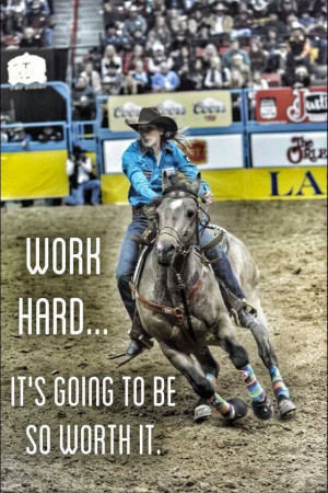 Barrel Racing Sport Cowgirl...