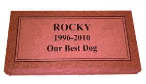 beloved pet with this pet grave marker tombstone our pet memorial