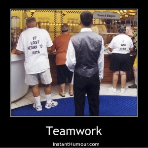 Funny pictures: senior citizens team work