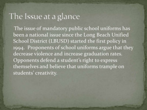 Free argumentative essay on school uniforms uncategorized