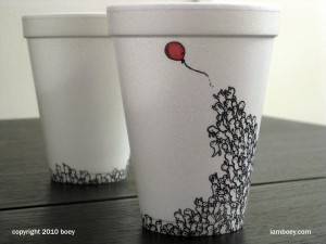These Intricate Disposable Coffee Cup Designs Take A Month To Make And ...