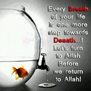 Every breath of our life.....