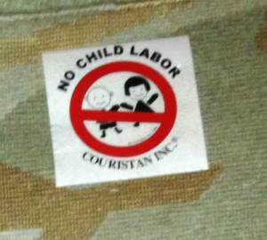 Happy Child Symbol No child labor pictorial