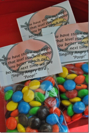 Angry bird poop ( aka m's candy ) Love the funny saying Great party ...