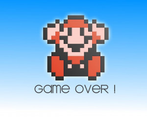 Super Mario Bros. Game Over