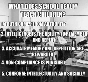 Social control through public ' education '