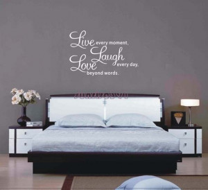 ... Quote Wall Stickers Living room Decor Art Decal sticker Quotes Sayings