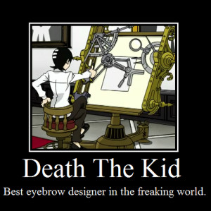 ... this image include: soul eater, bad ass, funny, true and death the kid