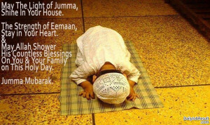 Jummah Mubarak SMS Quotes Images Facebook & Desktop Cover Photo