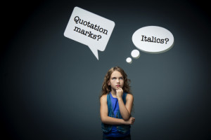 the hardest part about deciding how to format internal dialogue is ...