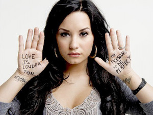 demi lovato // speaking out against eating disorders