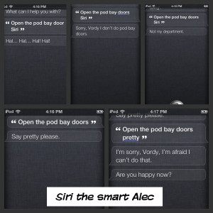 Smart Alec Comments Siri the smart alec by vordella