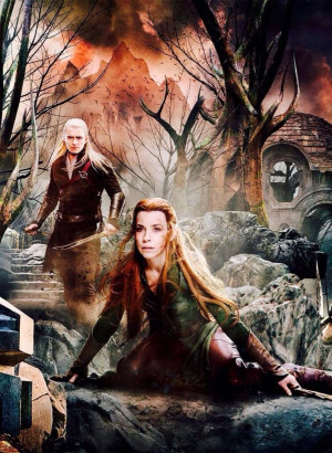 Legolas and Tauriel in new BOFA banner