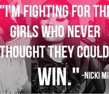 Nicki Minaj quote #feminism