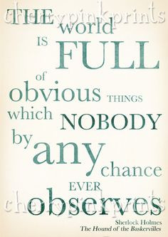 Sherlock Holmes Quotes - Sherlock Holmes Quotes on Pinterest ...