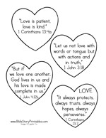 These are black and white verses, so you can print them onto colored ...