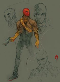 Jason Todd/Red Hood redesign idea for the New 52. More