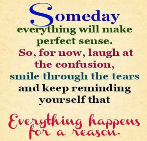 There are no coincidences, but causalities... everything happens for a ...