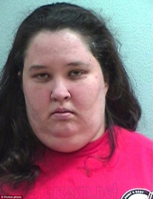 Class act: June Shannon, Honey Boo Boo's mother, was arrested in 2008 ...