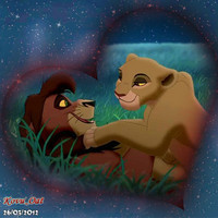 Lion King Couples Kovu and Kiara Lion King Love