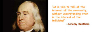 Jeremy Bentham Philosopher, Living Philosophy, Edinburgh, Scotland UK