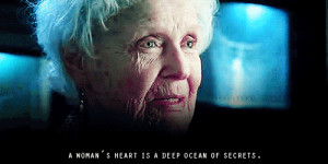 Woman's Heart Is A Deep Ocean Of Secrets
