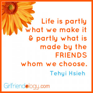 Daily Inspiration: Thankful for friends old and new
