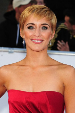 Vicky McClure golden blonde pixie